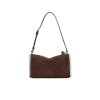 THE SCENE SMALL SHOULDER BAG IN SUEDE